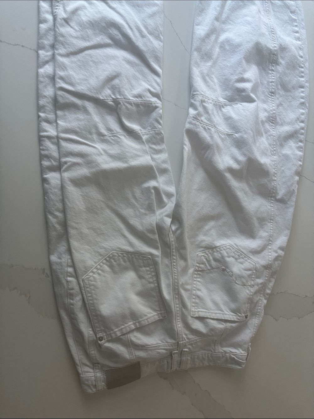 Free people barrel white jeans size 26 - Picture 3 of 3